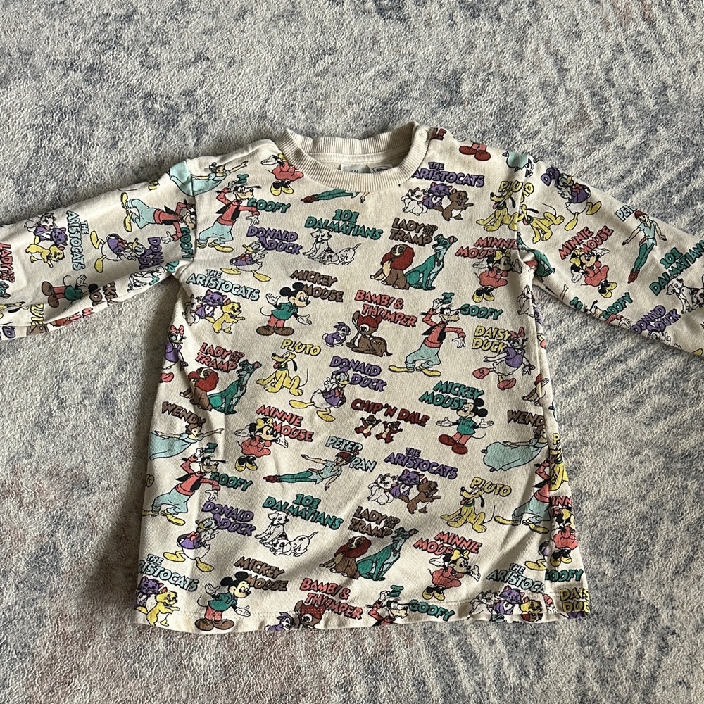 HM Disney sweatshirt dress